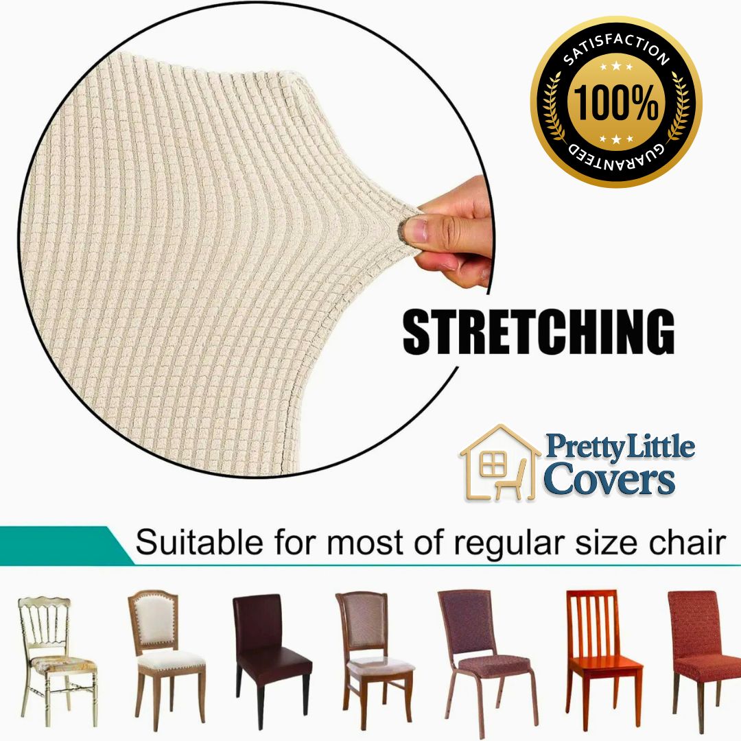 PrettyGuard™ Waterproof Chair Covers – Instantly Revive Old Chairs!