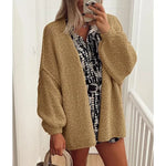 Oversized Knit Cardigan Sweater