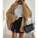 Oversized Knit Cardigan Sweater