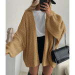 Oversized Knit Cardigan Sweater