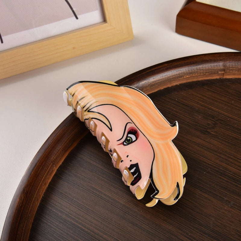 Spooky Horror Character Claw Hair Clip