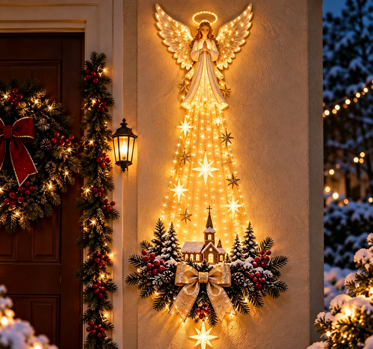✨ Last Day — 49% OFF ✨ 🎄✝️ Bethlehem Star Nativity Wall Light — A Beautiful Symbol of Faith