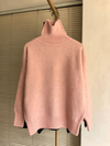 Minimalist Turtleneck Wool Sweater
