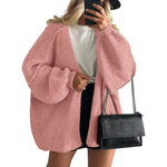 Oversized Knit Cardigan Sweater