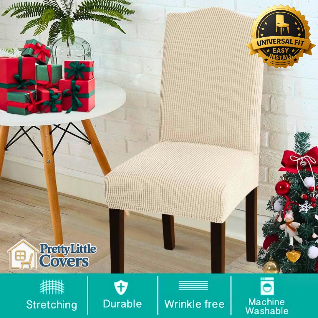 PrettyGuard™ Waterproof Chair Covers – Instantly Revive Old Chairs!