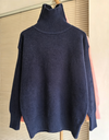 Minimalist Turtleneck Wool Sweater