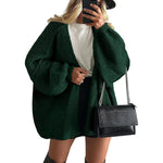 Oversized Knit Cardigan Sweater
